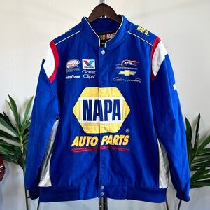NAPA Auto Parts Blue Racing NASCAR Jacket